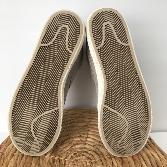 Nike Blazer Mid Leather Premium Snake Silver 7.5 - Picture 6 of 7